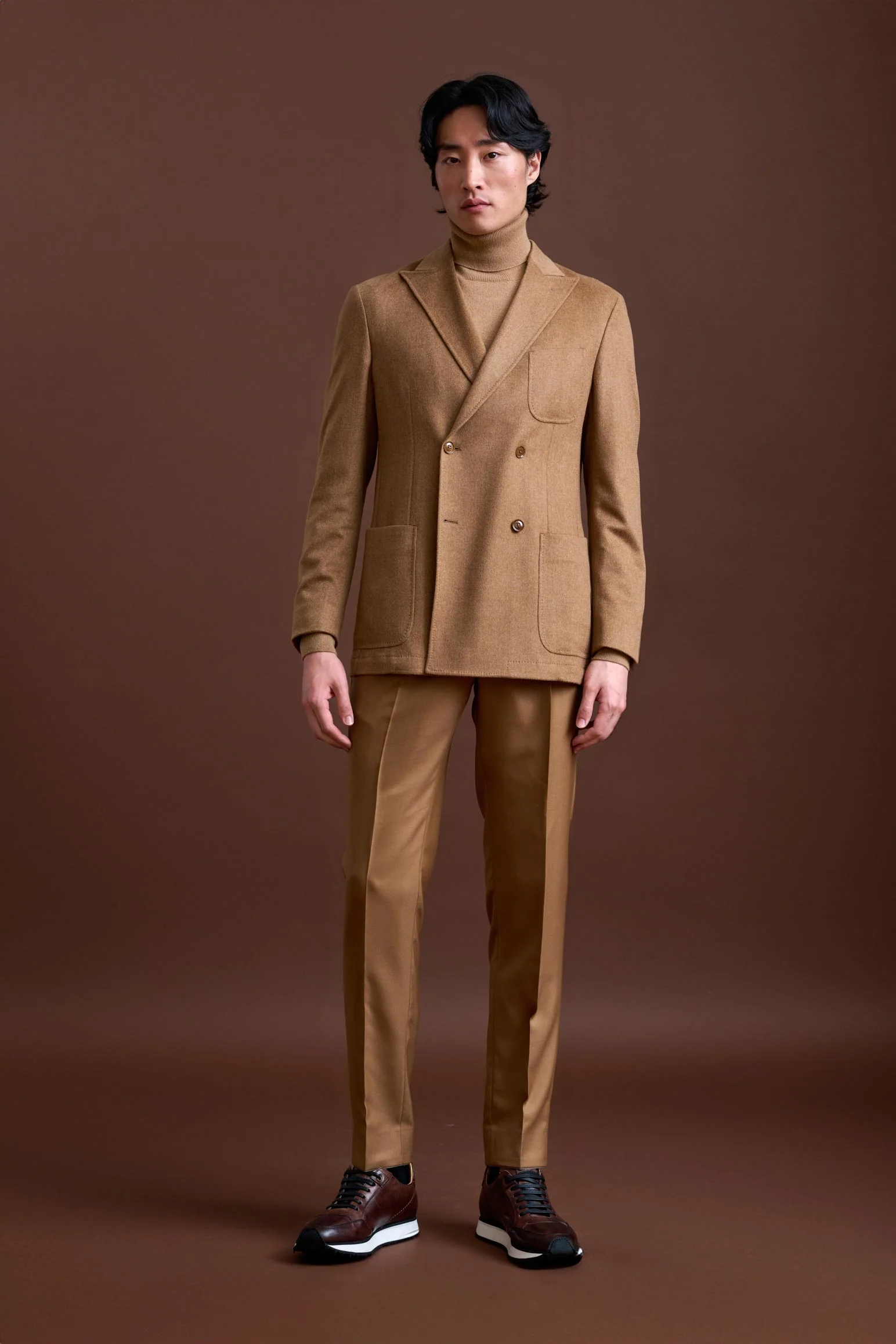 Brown 100% Cashmere Kenton Jacket St Moritz - Image 4