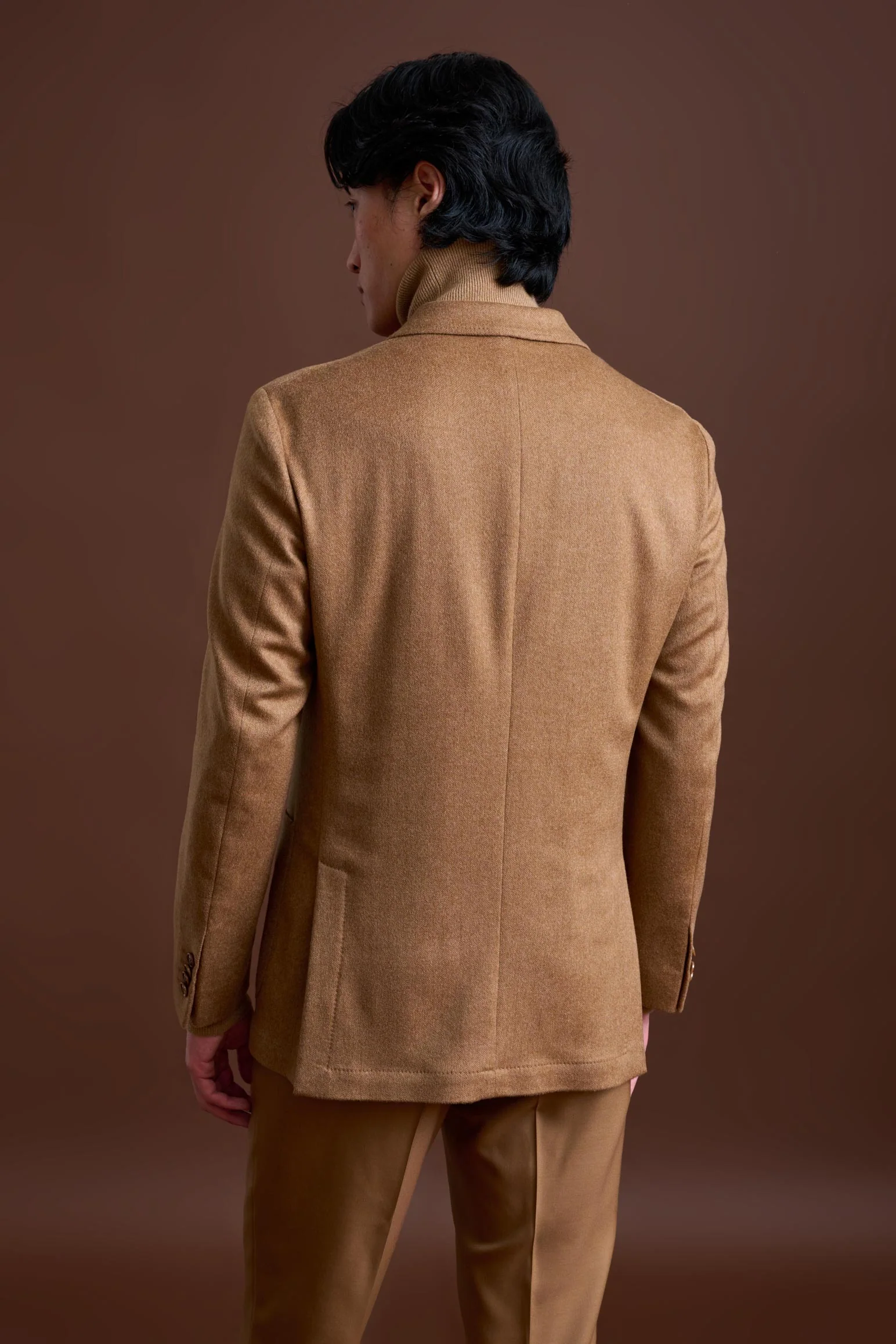 Brown 100% Cashmere Kenton Jacket St Moritz - Image 6
