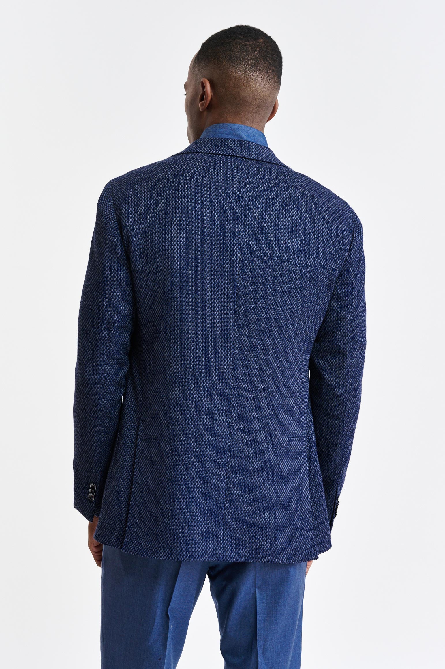 Dark Blue Wool Kenton Jacket Jazz - Image 6