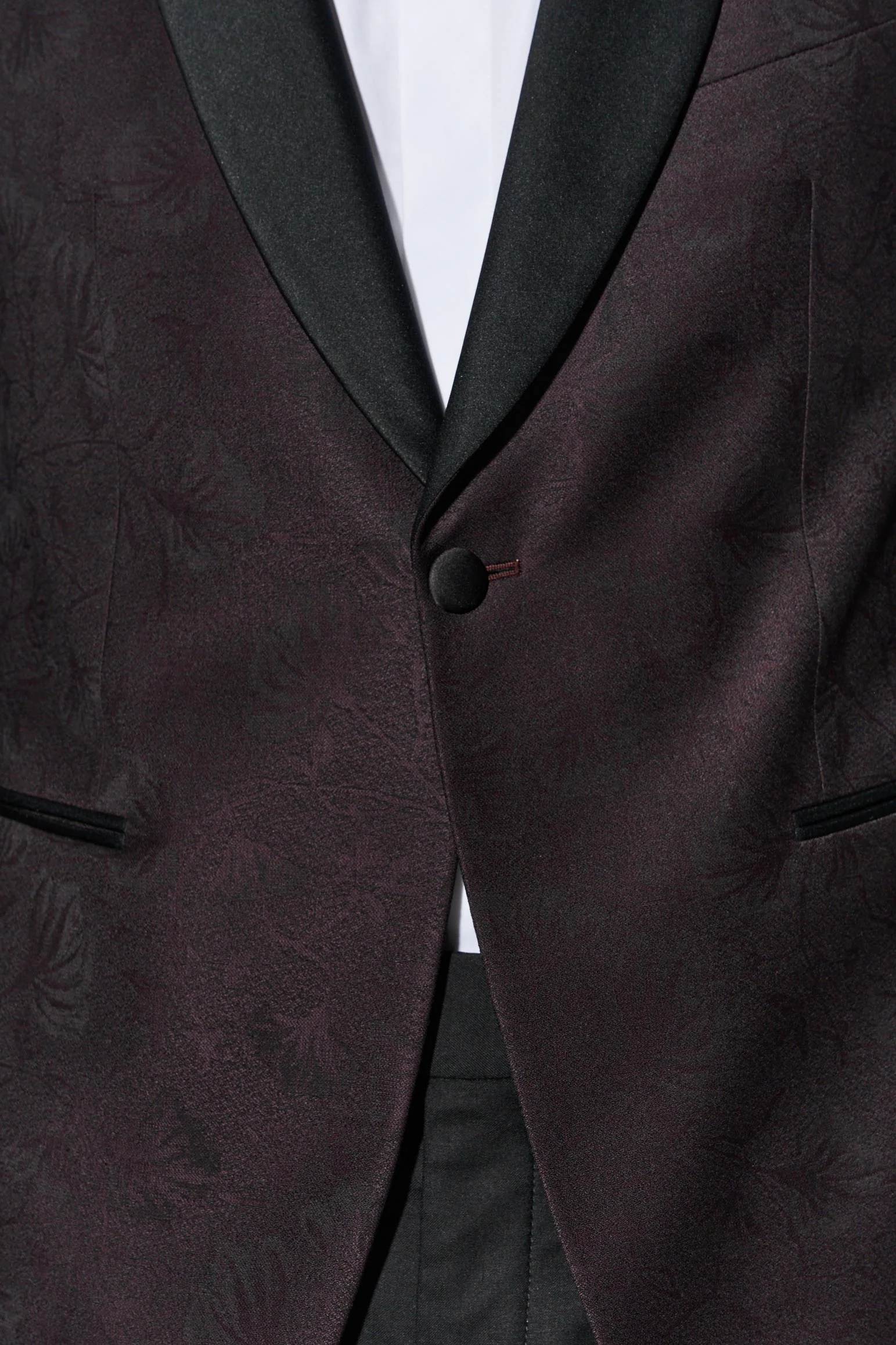 Black Wool Super 100's Soho Tuxedo Riviera Trend - Image 5