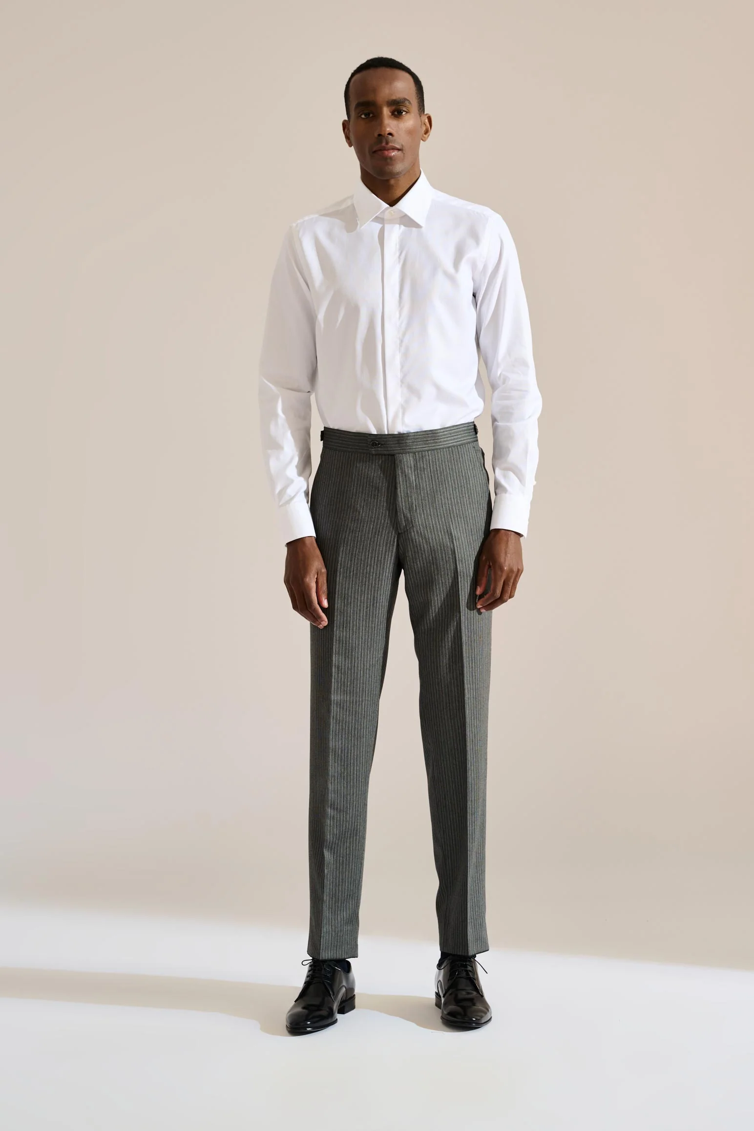 White Poplin Formal Shirt Stretch - Image 4