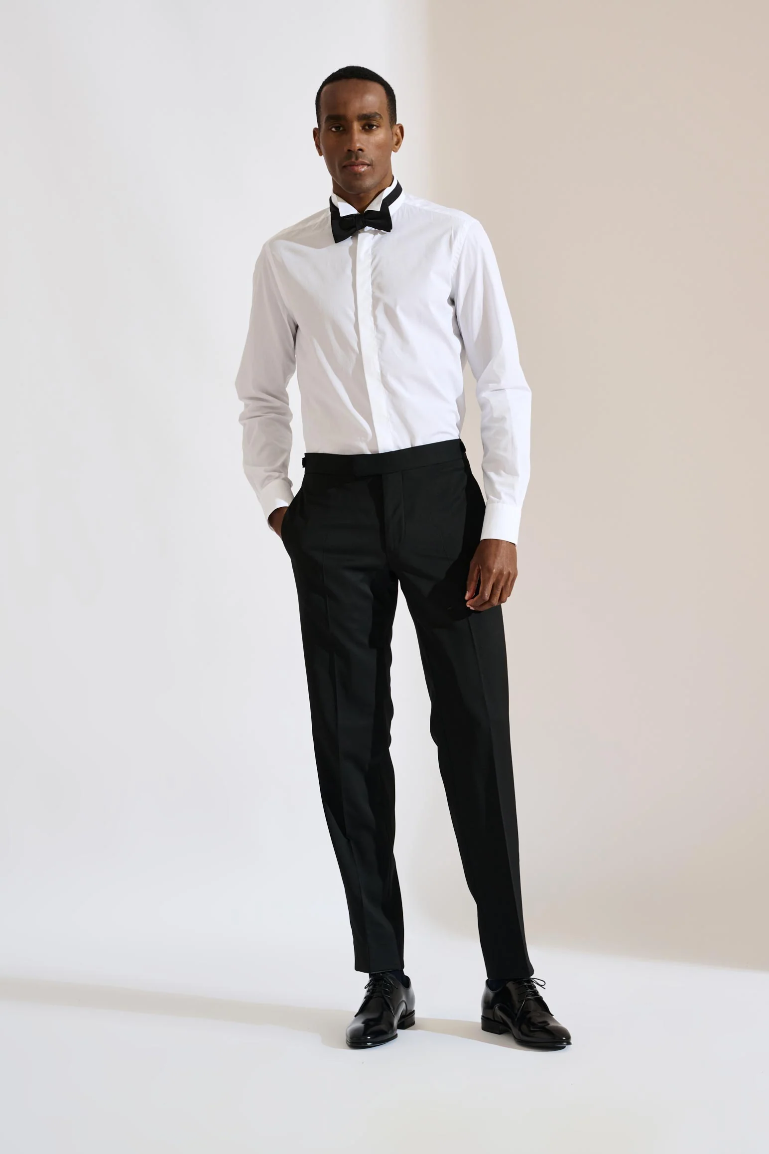 White Poplin Formal Shirt - Image 5