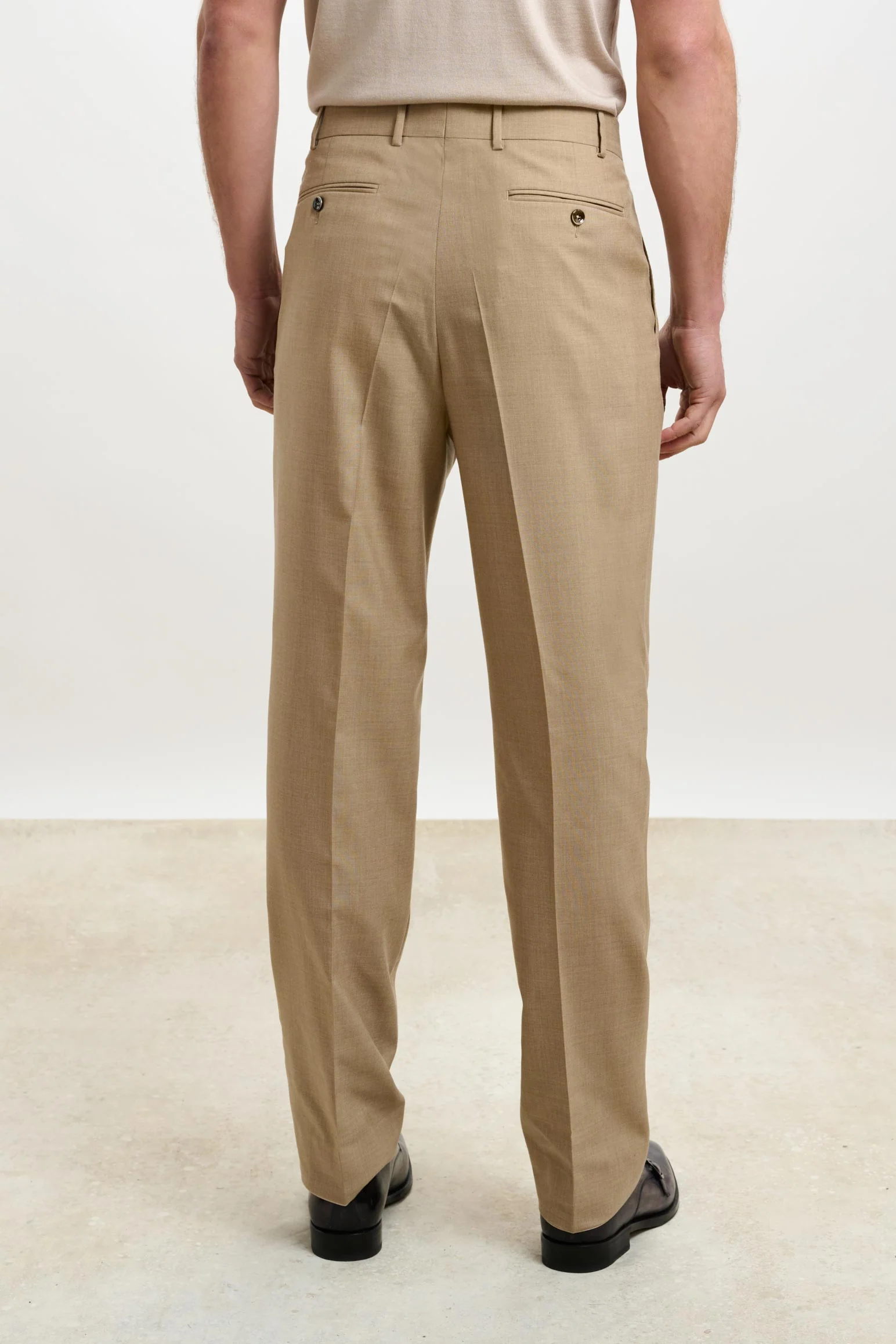 Camel Kensington Suit Summer Cashmere - Image 11