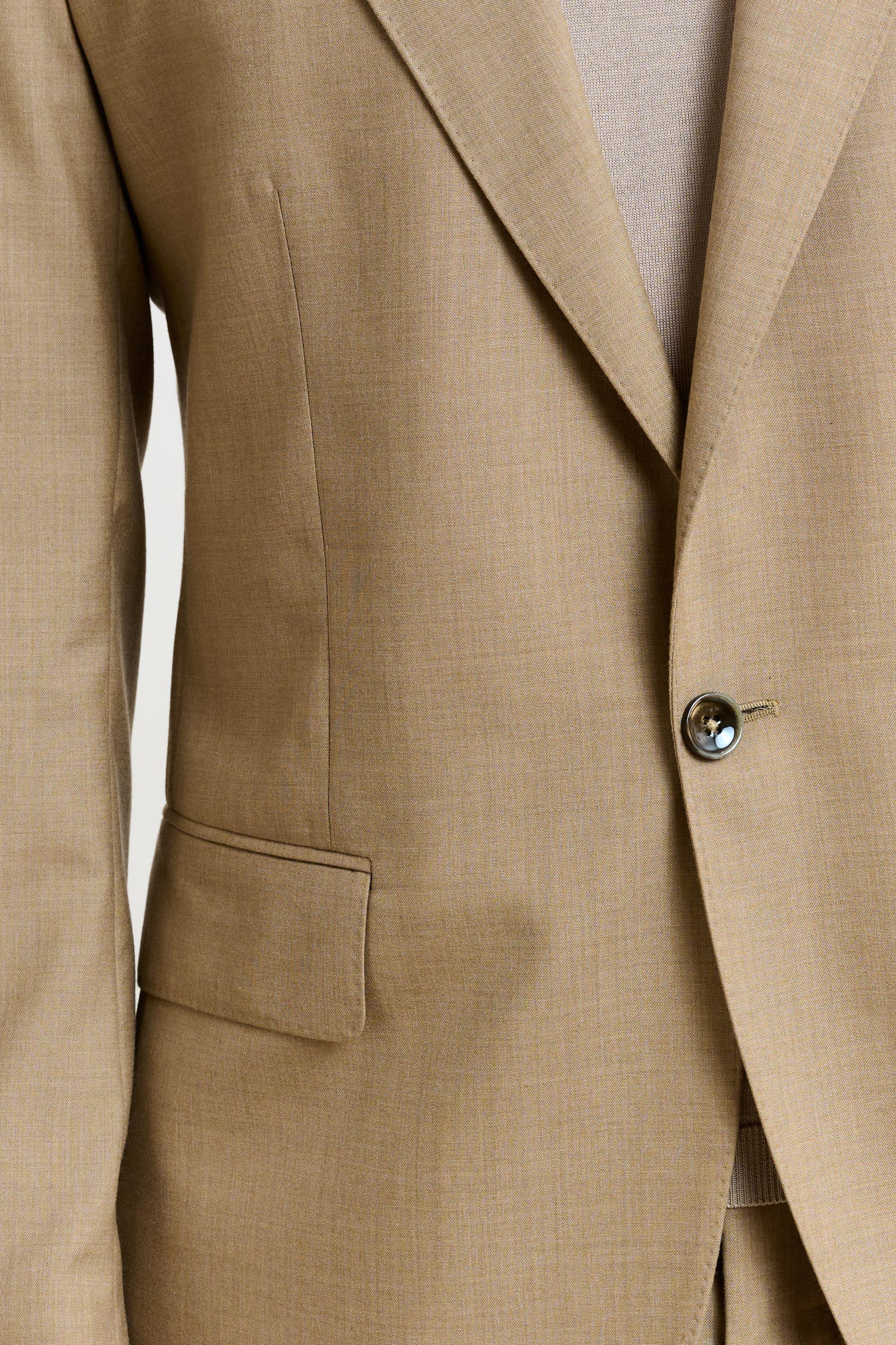 Camel Kensington Suit Summer Cashmere - Image 4