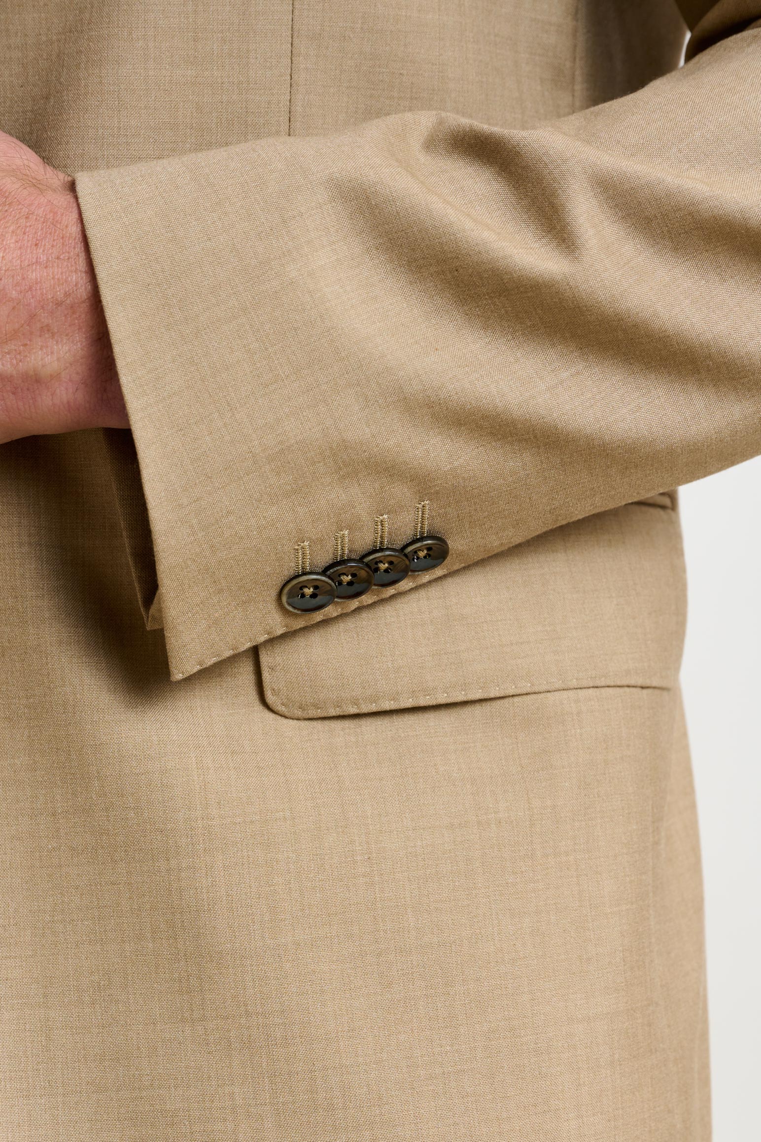Camel Kensington Suit Summer Cashmere - Image 5