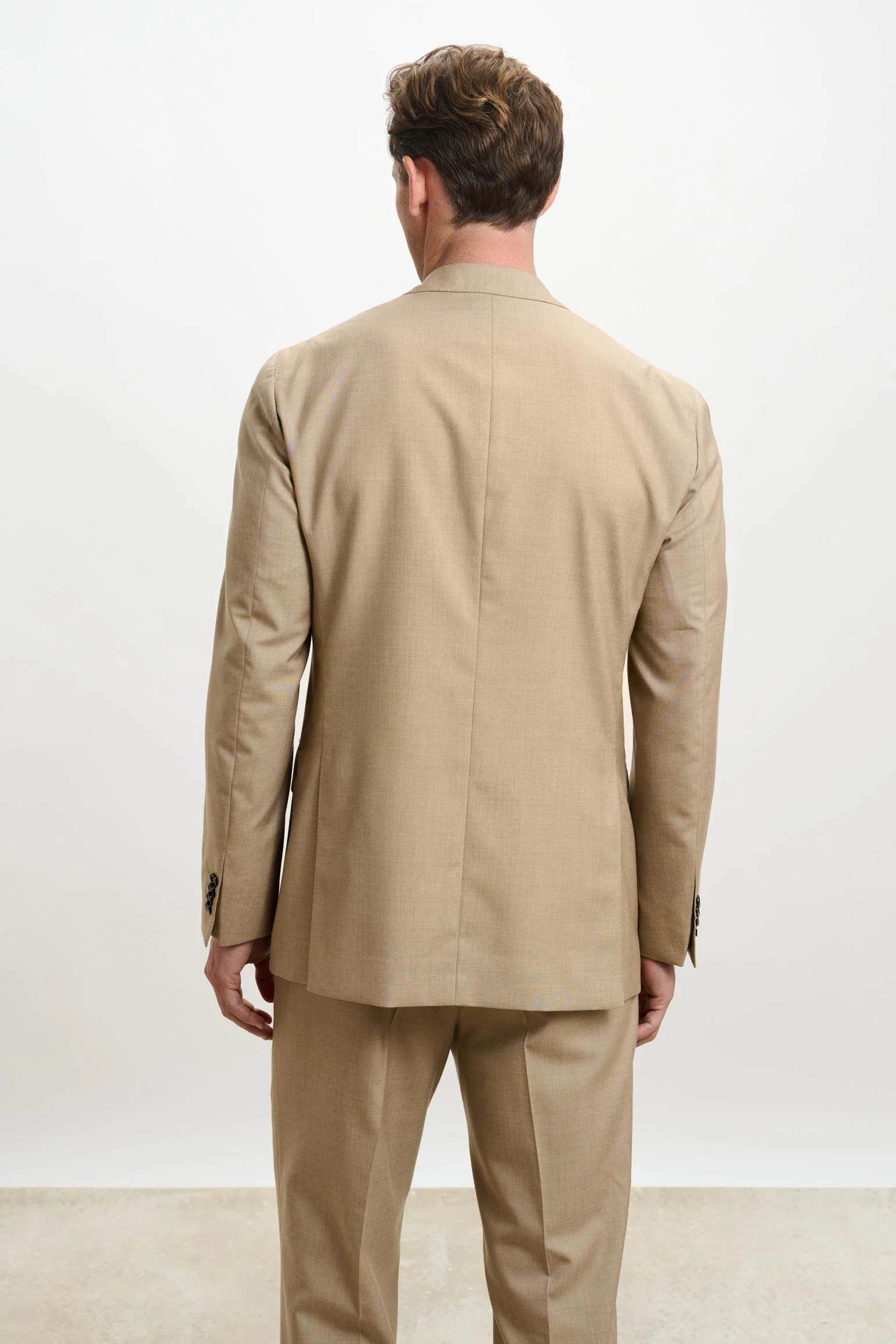 Camel Kensington Suit Summer Cashmere - Image 8