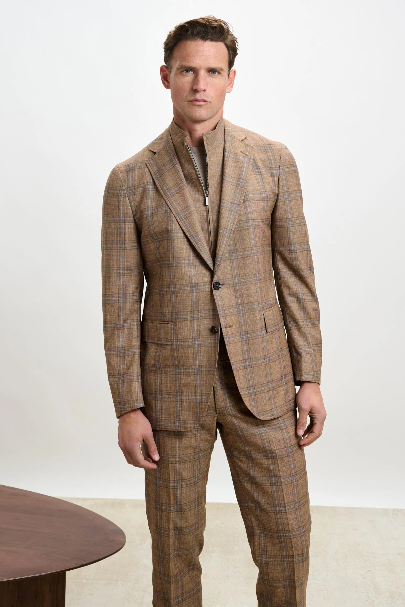 Rust Check Kenton Jacket Crossover - Image 3