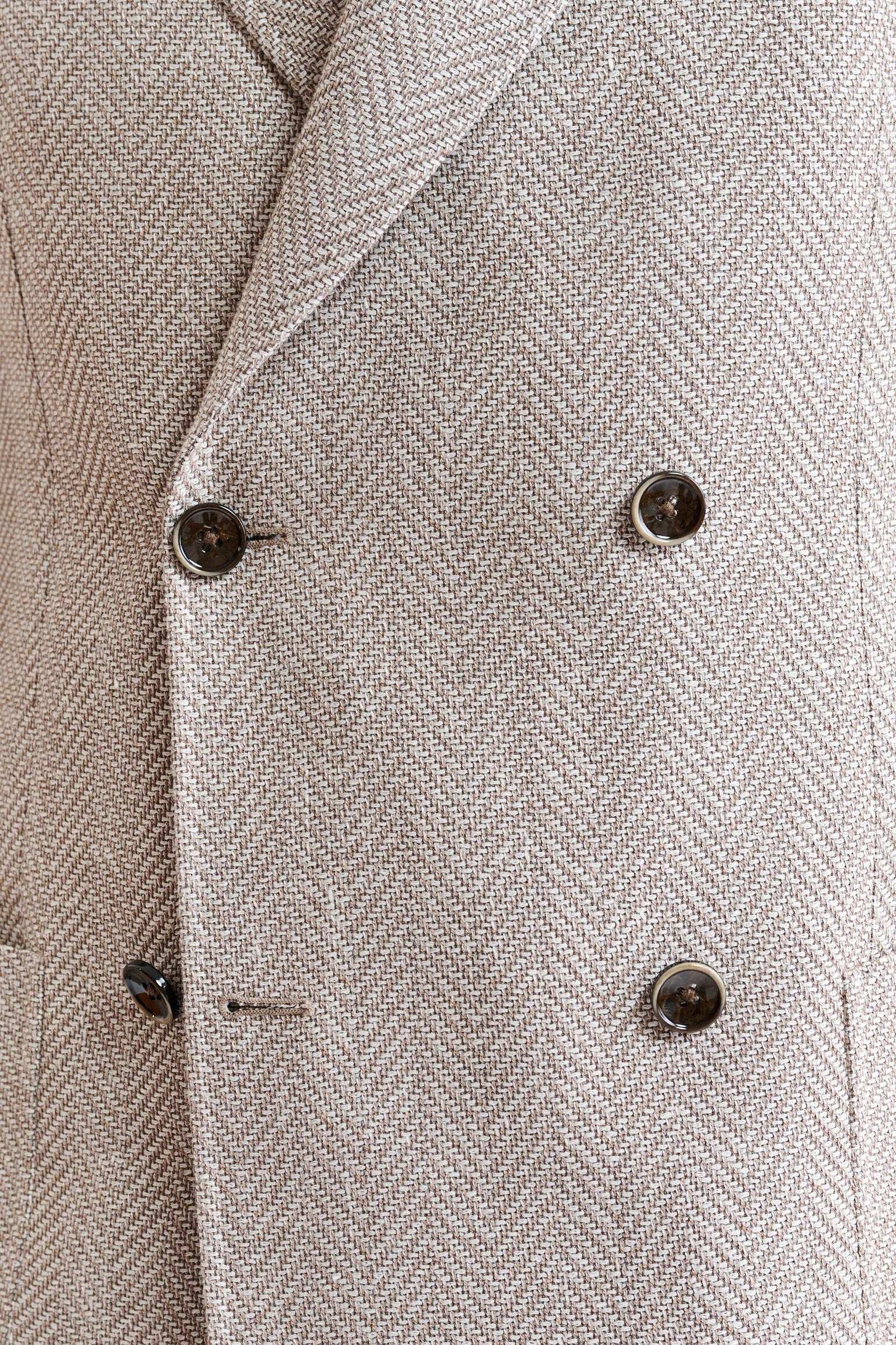 Light Beige Wool & Linen Kenton Jacket Jazz - Image 5