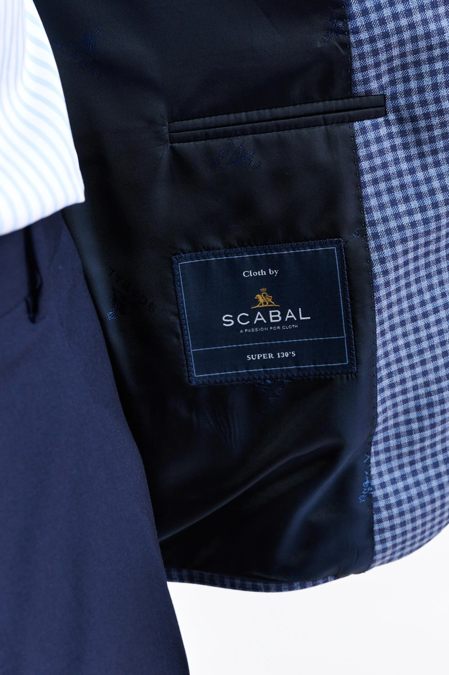 Medium Blue 100% Wool Soho Jacket Jazz - Image 6