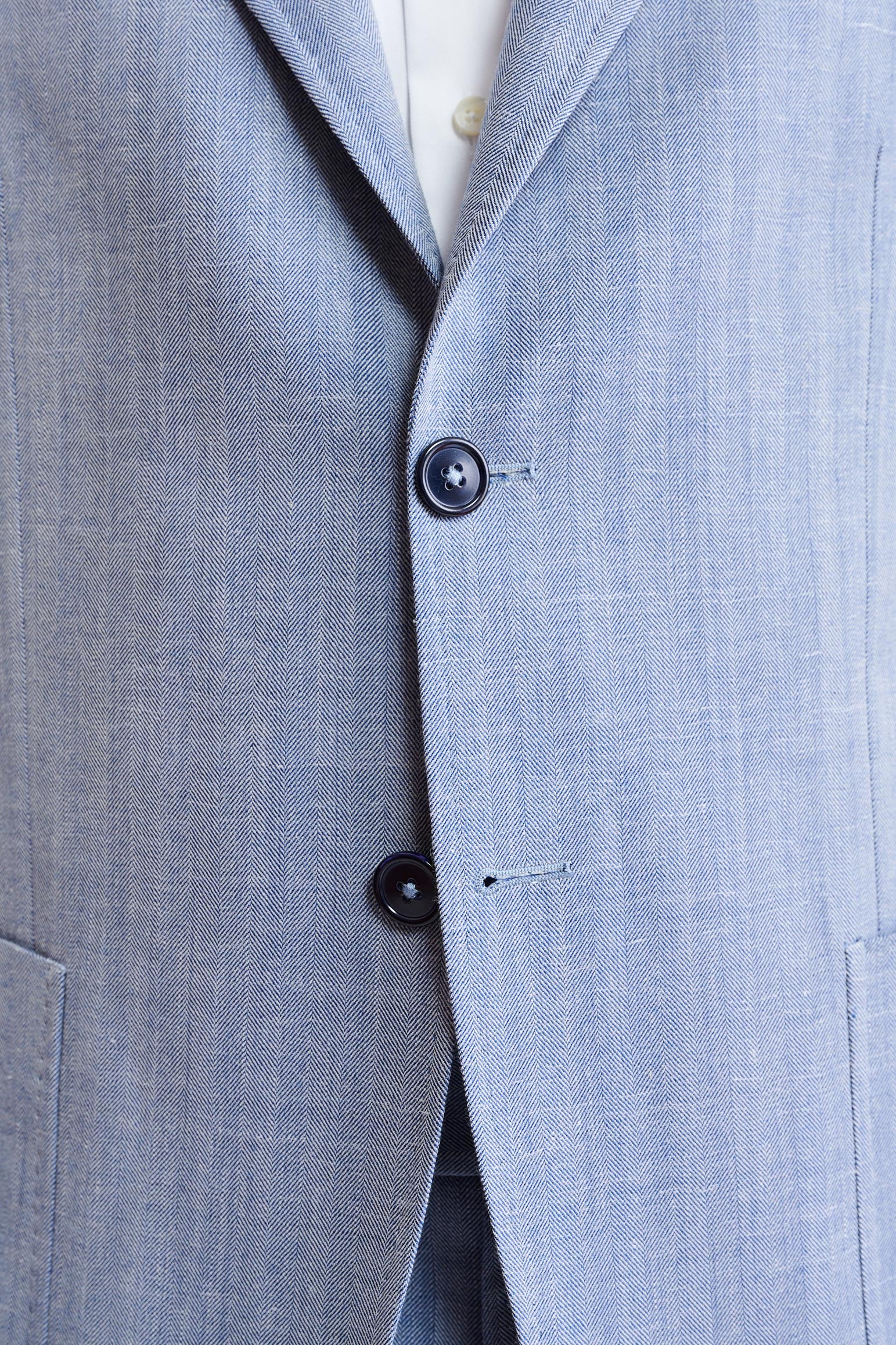Medium Blue Wool & Cashmere Kenton Jacket Jazz - Image 5