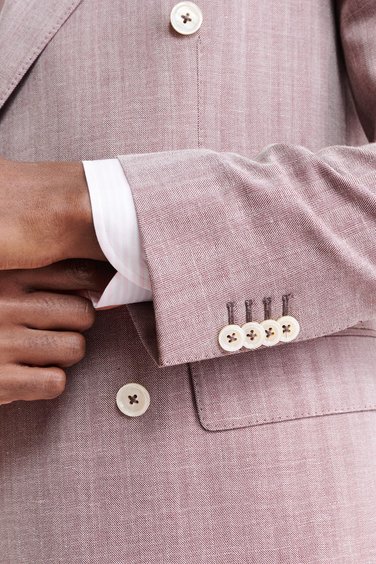 Medium Red Wool & Cashmere Soho Jacket Jazz - Image 3