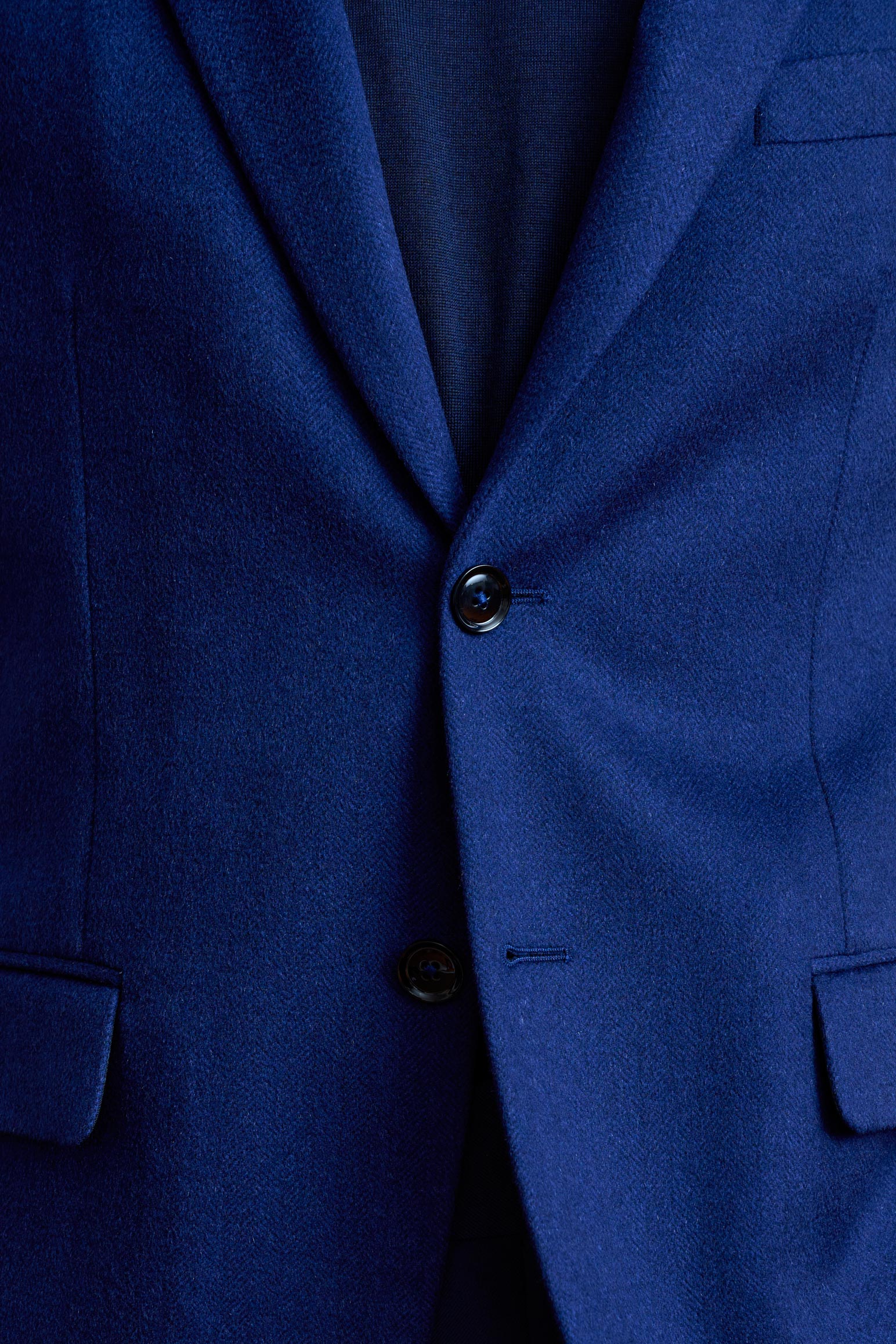 Navy Cashmere & Silk Kenton Jacket Beverly Hills - Image 7
