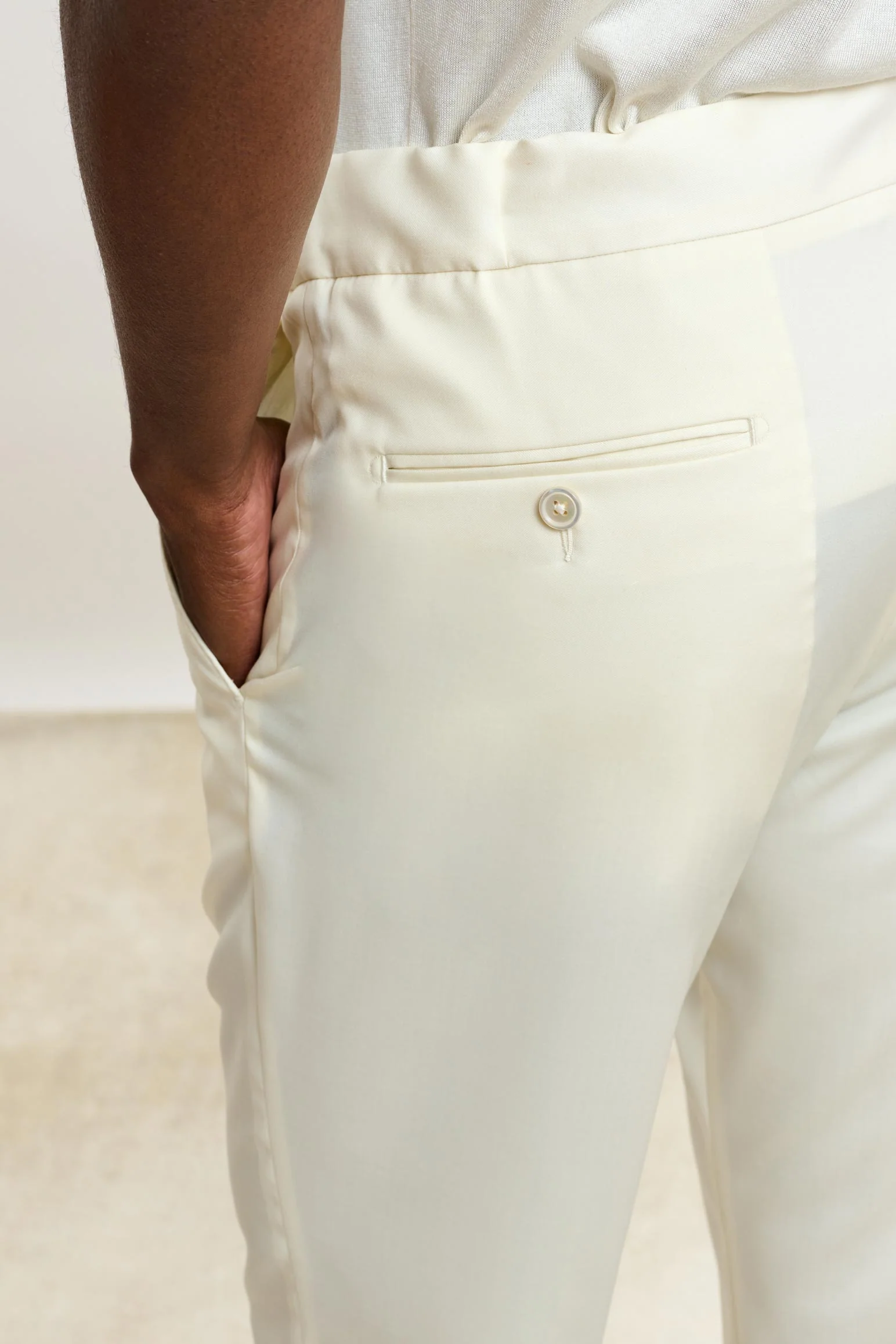 Off-white Perth Drawstring Trousers Summer Cashmere - Image 4