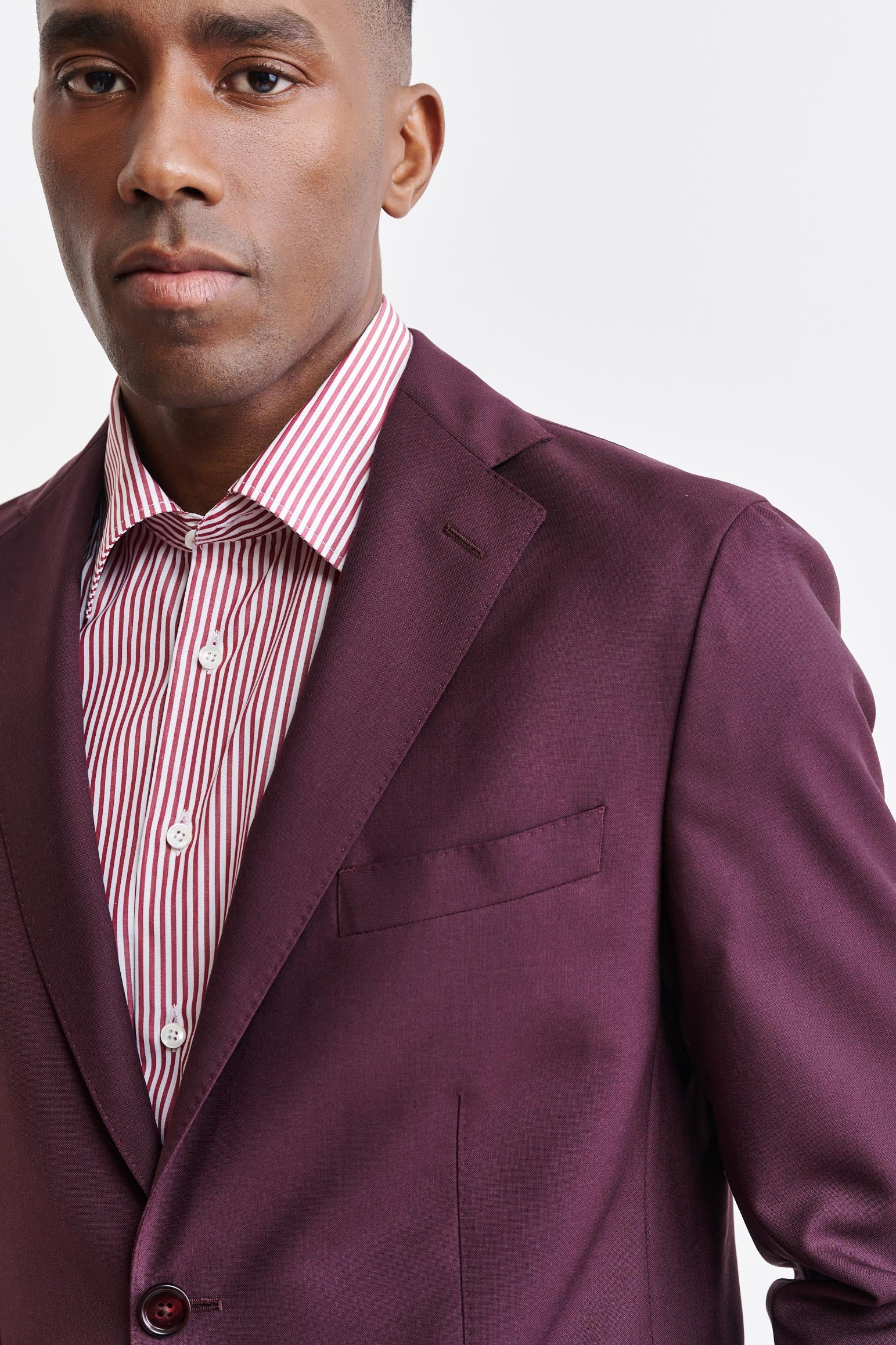 Red 100% Wool Kenton Jacket Capri - Image 3