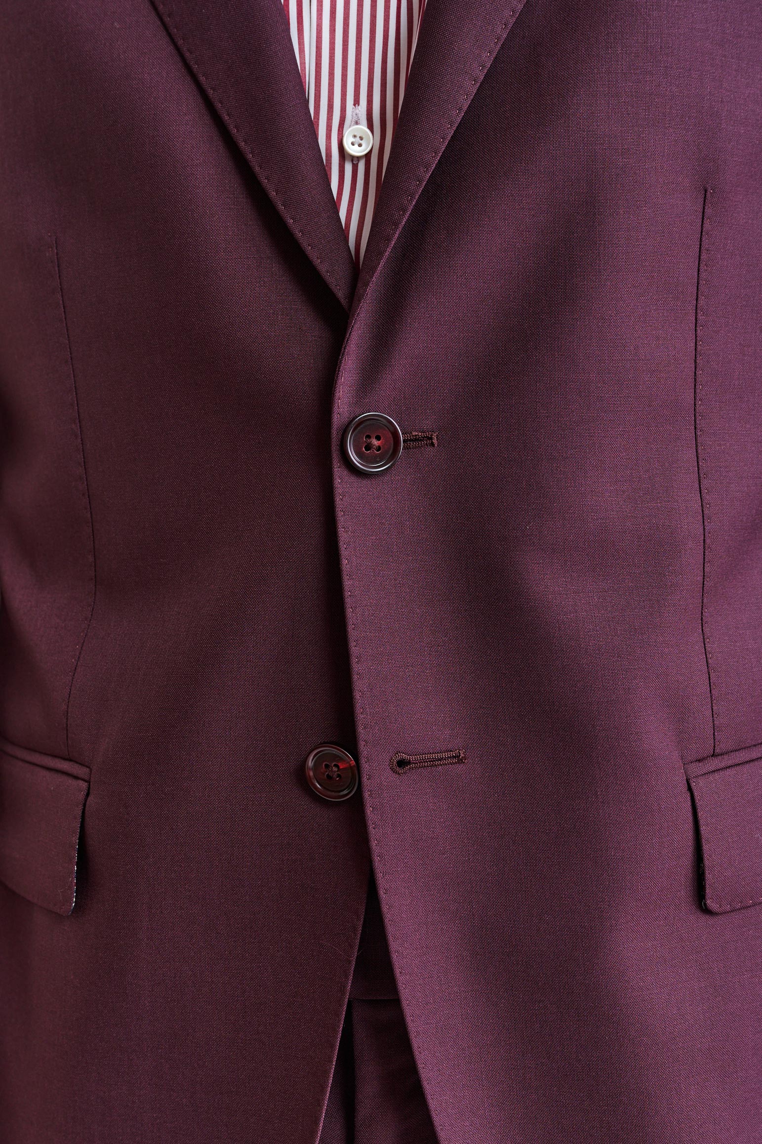 Red 100% Wool Kenton Jacket Capri - Image 4