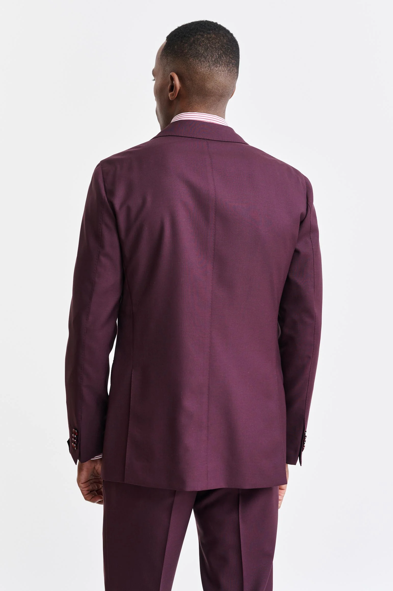 Red 100% Wool Kenton Jacket Capri - Image 7